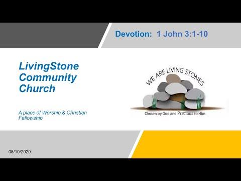 Devotional: 1 John 3:1-10 (8-10-2020)