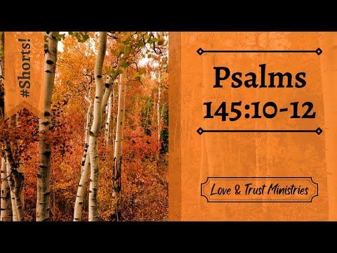 God’s Glorious Splendor and Mighty Acts! | Psalms 145:10-12 | October 5th | Rise and Shine Shorts