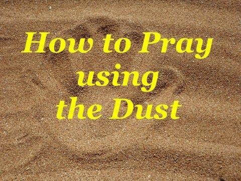 DAY 1: HOW TO PRAY USING THE EARTH, DUST AND ASHES: Exodus 9:8-12