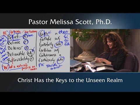 Revelation 1:18 Christ Has the Keys to the Unseen Realm