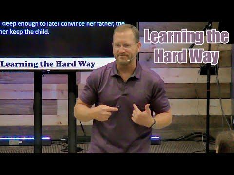 Exodus 2:1-22 Learning the Hard Way