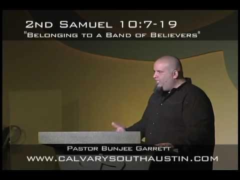 Belonging to a Band of Believers -2nd Samuel 10:7-19