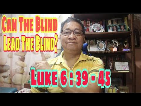 CAN THE BLIND LEAD THE BLIND? / LUKE 6:39-45 / #tandaanmoito #gospelofluke II Gerry Eloma Channel