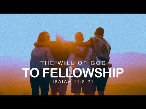 The Will Of God- To Fellowship  -  ISAIAH 41:8-21  - Sunday Service - RCCG His Fullness - 29th NOV