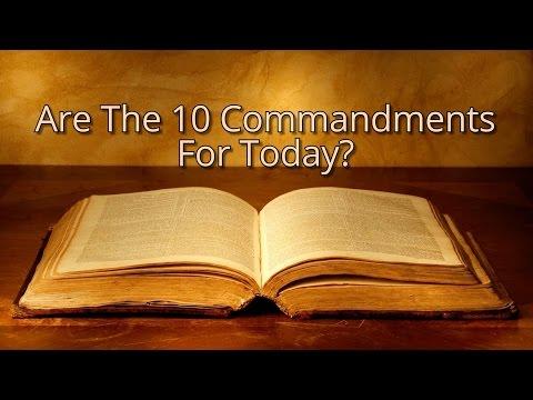Does John 14:15 Indicate That the 10 Commandments Are for Today?