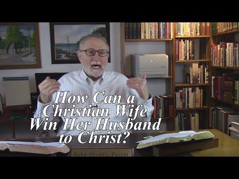 How Can a Christian Wife Win Her Husband to Christ? 1 Peter 3:1-2. (#150)