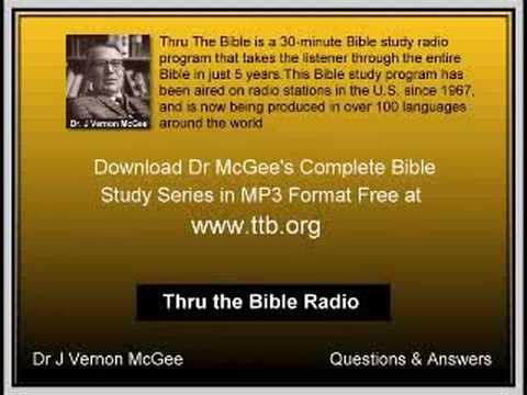McGee Q&A - Romans 1:18-19 the wrath of God is revealed from heaven