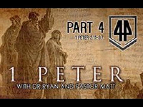 I Peter Series Part 4 1 Peter 2:11-3:7 Theology Biblical Studies Dr. Will Ryan and Matt Mouzakis