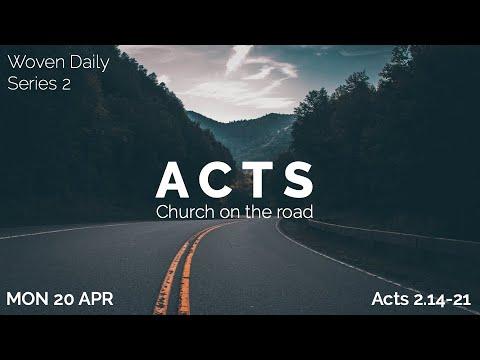7. Woven Daily - Acts 2:14-21