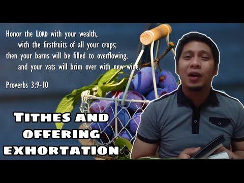 Vlog#70| Sharing My Tithes and Offerings Exhortation|Proverbs 3:9-10| With English Subtitles