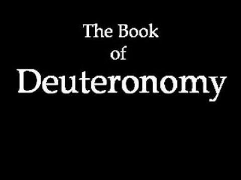 The Book of Deuteronomy  Part 2 11-13-19