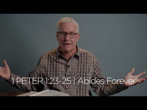 1 Peter 1:23-25 | Abides Forever