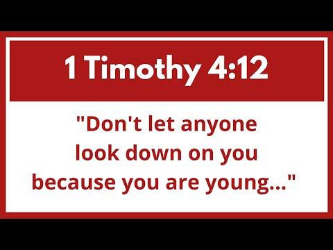 5 Ways To Be A Positive Young Influencer | 1 Timothy 4:12 | Memory Verse for Kids