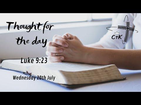 Job Description | Luke 9:23 | Yo Perkins | 20th July 2022