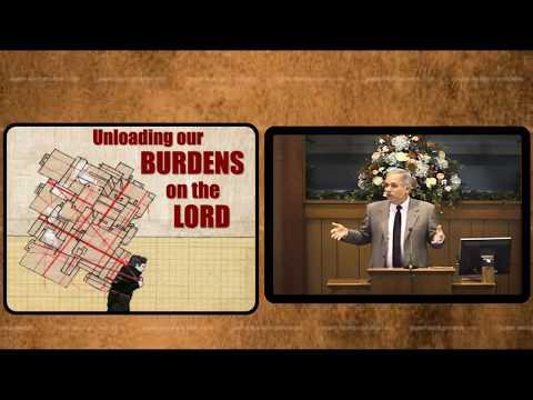 Unloading Our Burdens on the Lord (Psalm 38:4; Luke 21:34)