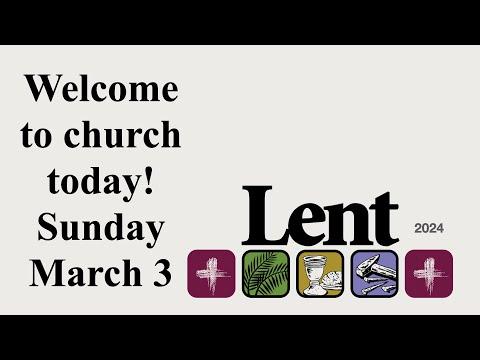 Sermon 3 John March 3, 2024