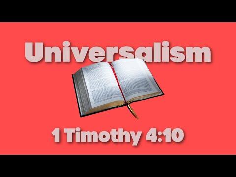 1 Timothy 4:10 & Universal Salvation