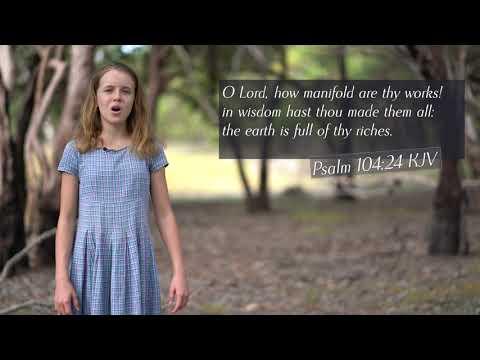 How to sing Psalm 104:24 KJV | O Lord how manifold are thy works | Musical Memory Verse