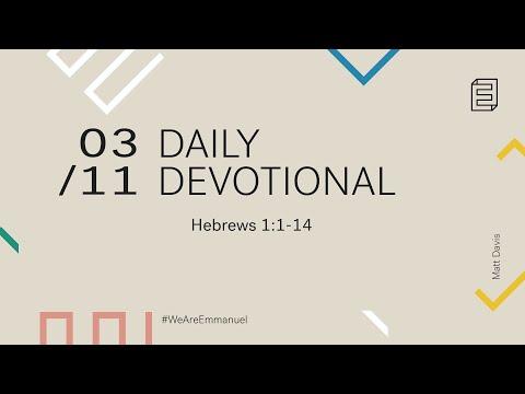 Daily Devotional with Matt Davis // Hebrews 5:1-14