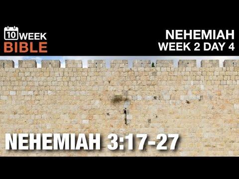 The Wall of Ophel | Nehemiah 3:17-27 | Week 2 Day 4 Study of Nehemiah
