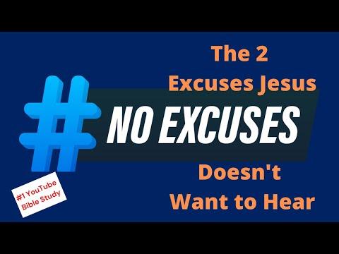 Never Give These Two Excuses to Jesus. Luke 9:51-62. #1 YouTube Bible Study. Allen Hunt