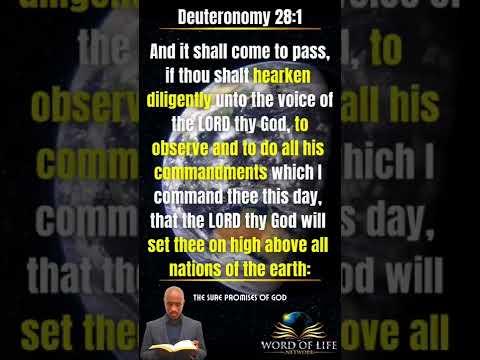 The Sure Promises Of God : Elevation : Deuteronomy 28:1
