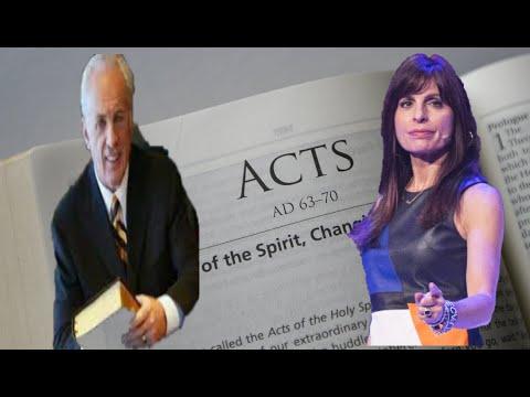 Lisa Bevere and John Macarthur VS Acts 2:17