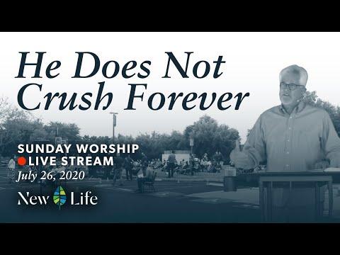 "He Does Not Crush Forever" Isaiah 28:14-16; 23-29 | ???? Livestream