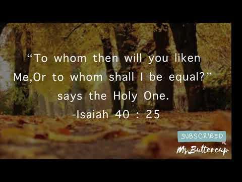 Isaiah 40: 25-31 song NKJV