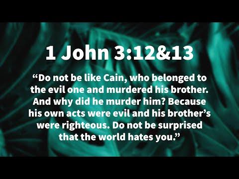 Men Bible Study - 1 John 3:12-13