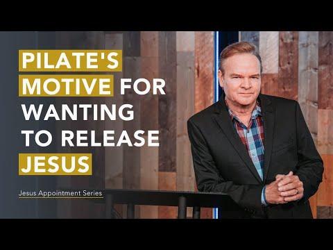 Pilate's motive for Wanting to Release Jesus - Matthew 27:1-31