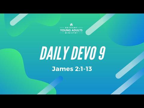 Daily Devo 9: Loving Others over Favoritism (James 2:1-13)