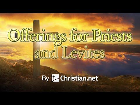Numbers 18:8 - 32: Offerings for Priests and Levites | Bible Stories