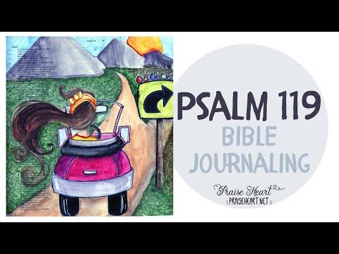 Psalm 119:157 Bible Journaling
