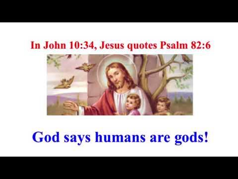 In John 10:34, Jesus quotes Psalm 82:6--humans are gods! Isaiah 45:5 says opposite