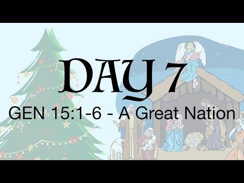 Advent Day 7 - Genesis 15:1-6 - A Great Nation