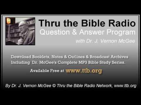 McGee Q&A - Were the Children of Israel Refered to in Hebrews 3:7-11 Saved?