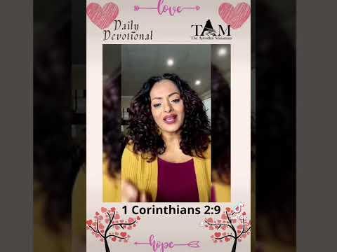 TAM Daily Devotional • 1 Corinthians 2:9