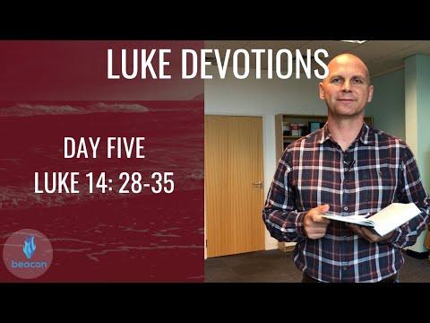 Daily Devotion Week 14: Luke 14:28-35