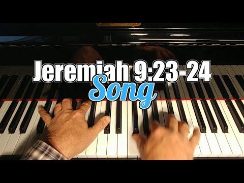 ???? Jeremiah 9:23-24 Song - Boast In Knowing Me