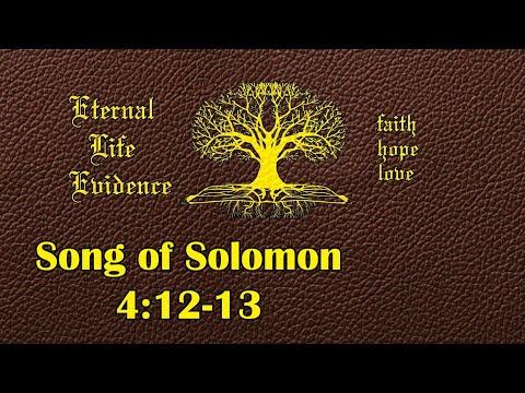 Song of Solomon 4:12-13