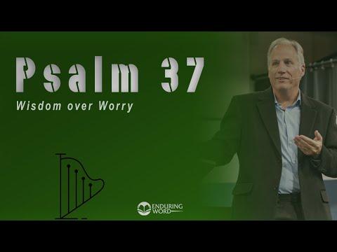Psalm 37 - Wisdom Over Worry