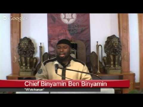Chief Binyamin Ben Binyamin Parashat "W'etchanan" (Deuteronomy.3:23-7:11)