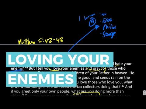 Loving Your Enemies - Matthew 5:43-48 | Scripture Study