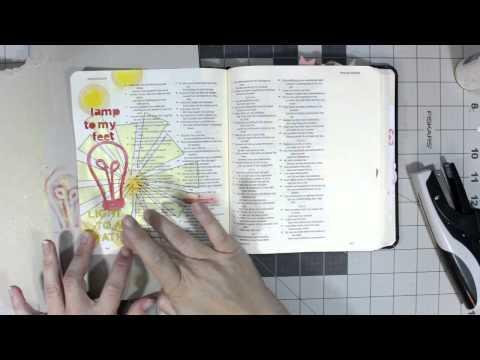 Illustrated Faith #1 Process Video: Psalm 119:105-106