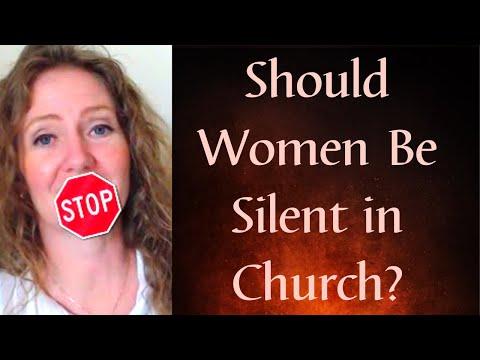 Should Women Be Silent in Church?  A Discussion of 1 Corinthians 14:34-35