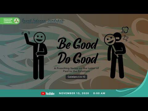 Be Good, Do Good // Galatians 6:6-10 // Tagalog Bible Preaching