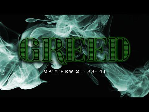 Toxic (Part 4) GREED | Matthew 21: 33- 41 | GBPYM | God's Battalion of Prayer Church