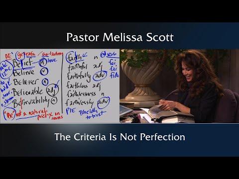 Romans 3:23 The Criteria Is Not Perfection