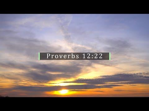 God's Word Daily - 15 Dec 2021 | Proverbs 12:22